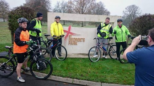 WJFC - U8s Bike ride start