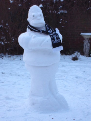 wyrley-homer snowman