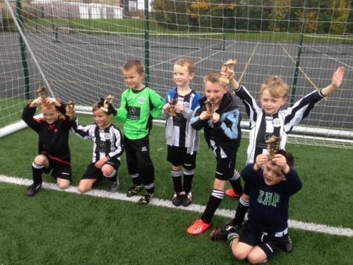 panthers u7's group f winners