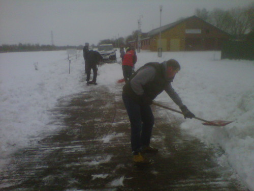 WJFC - snow clearing 240313